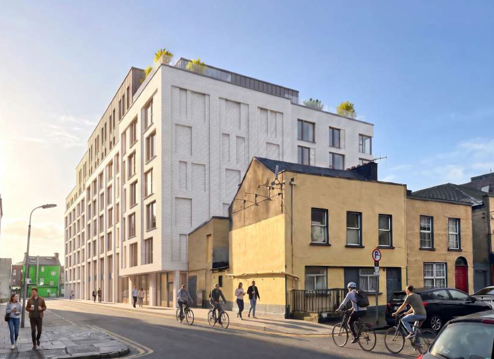 Purpose-built student accommodation at Lady's Lane, off Dominic Street, Limerick City